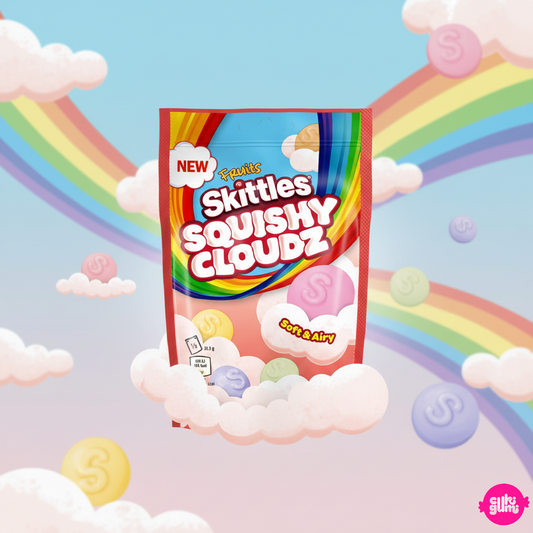 Skittles Squishy Cloudz Gyümölcsfelhők 94g