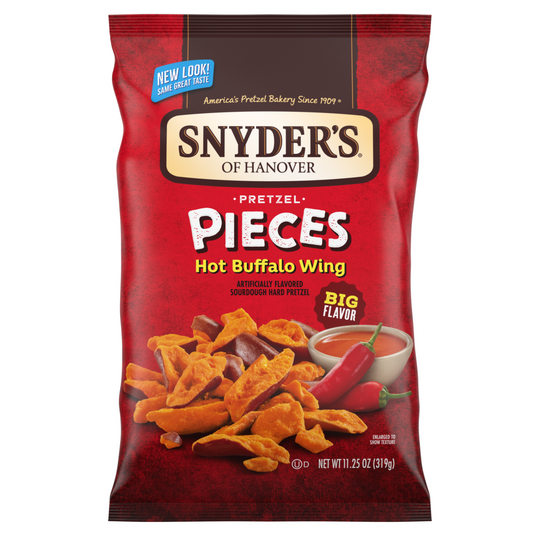Snyder’s Pretzel Pieces – Tüzes Buffalo Wing ízű 110 g