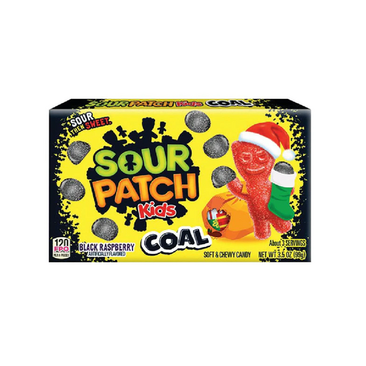 Sour Patch Kids – Fekete málnás “Coal-Szén” Mikulásra 99g