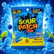 Sour Patch Kids Blue Raspberry – Kék Málna Ízű Savanyú Gumicukor