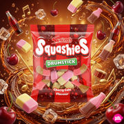 Squashies Cherry Cola 120 g - Habos cseresznyés kóla ízű gumicukor