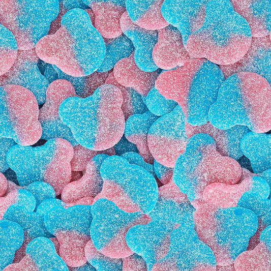 Rágógumi ízű Savanyú Macifejek Gumicukor 100g