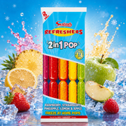 Swizzels Refreshers 2 In 1 Ice Pop 600ml – Gyümölcsös Jégkrém Ital Fagyasztáshoz