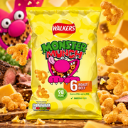 Monster Munch Roast Beef – Marhahús ízű kukoricasnack 120 g