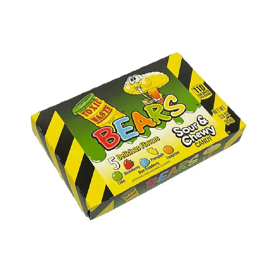Toxic Waste Extra Savanyú Gumimaci 85g