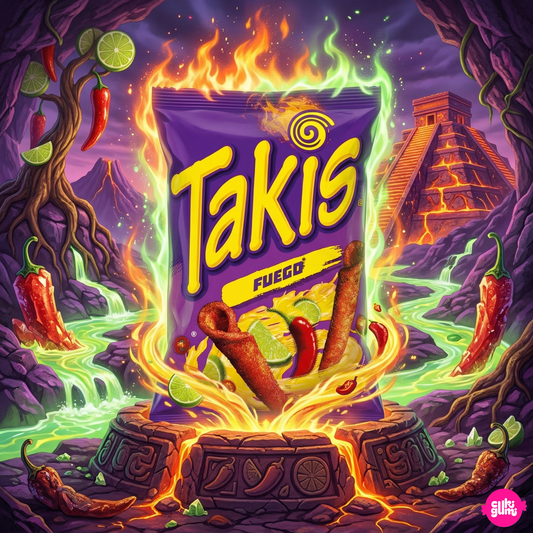 Takis Fuego Chili-Lime Chips (100g)