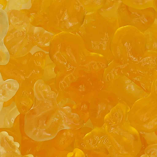Tojáslikőrös Rénszarvasok – Ünnepi Gumicukor 100g (Alkoholmentes)