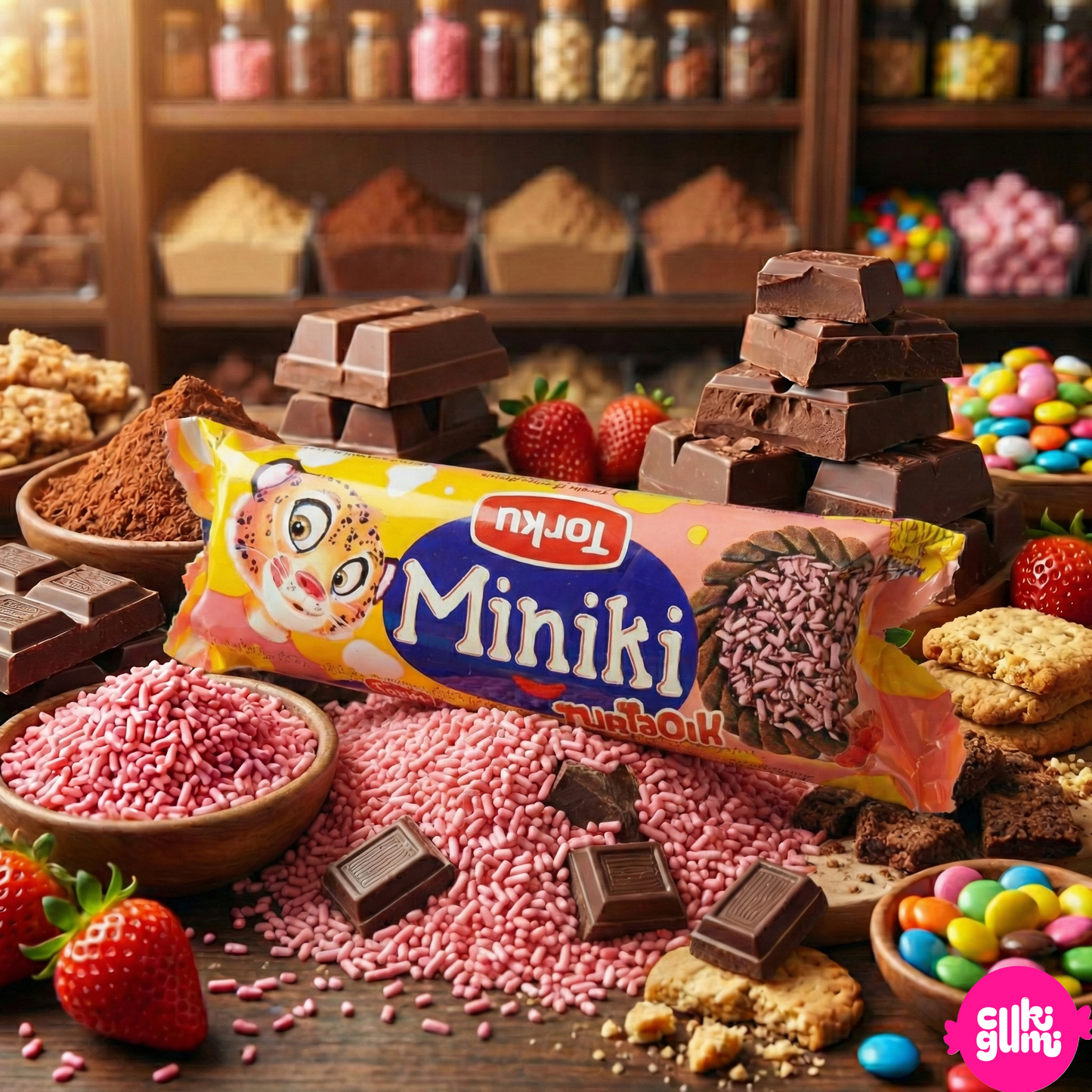 Torku Miniki Strawberry Cream Biscuits 94 g