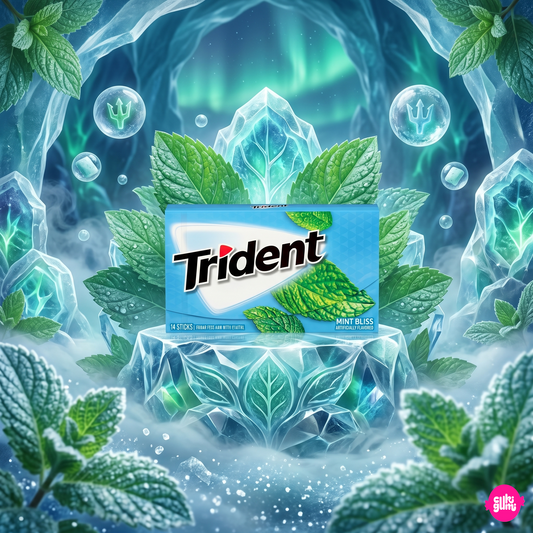 Trident Gum Wintergreen 31 g – Friss Mentás Cukormentes Rágógumi Xilittel