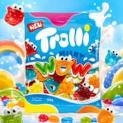 Trolli Milky WOW 150g – Milchcreme Gummikuh mit Schaumzucker