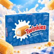 Twinkies Golden Sponge Cakes – Marshmallow jellegű krémmel töltött piskótasütemény 5 db / 175 g