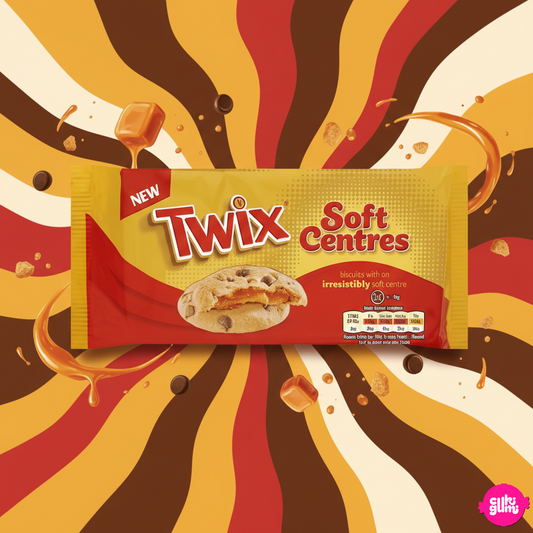 Twix Cookies Soft Centres – Puha Karamelles Csokidarabos Keksz 144 g