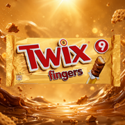 Twix Fingers 180g – Karamellás Kekszes Tejcsokoládé Szeletek