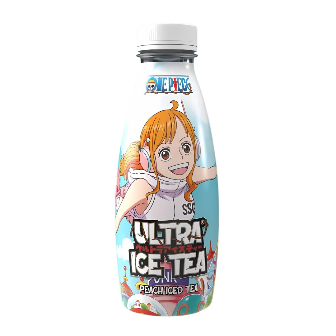 Ultra Ice Tea – Sárgabarack Ízű Üdítőital Nami Edition 500 ml (One Piece)