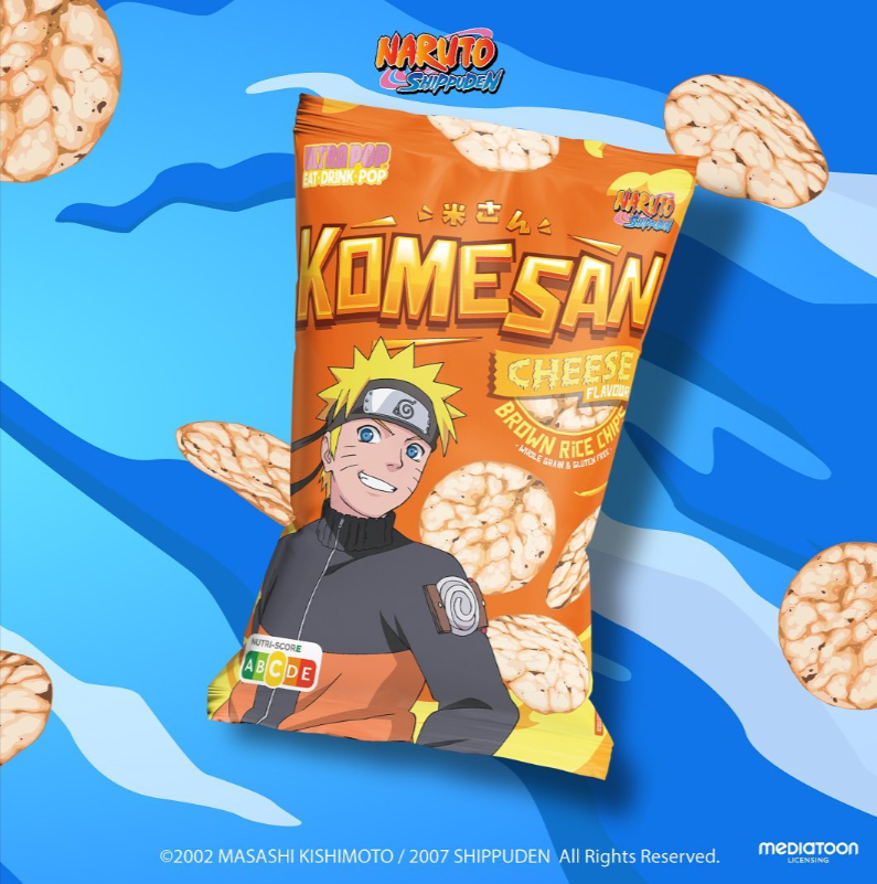 UltraPop Komesan – Sajtos Rizschips Naruto