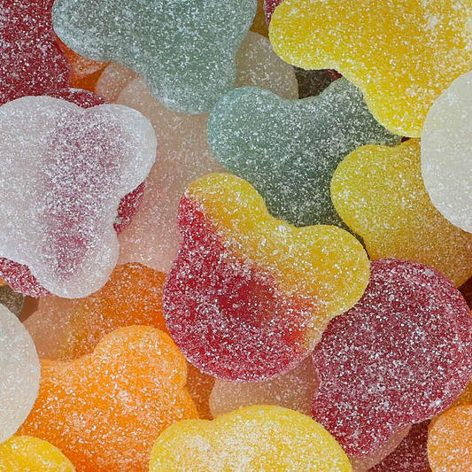 Vidám Savanyú Mackófejek Gumicukor 100g