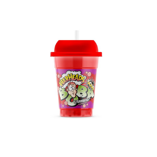 Warheads Boba – Savanyú Eper ital (400 ml)