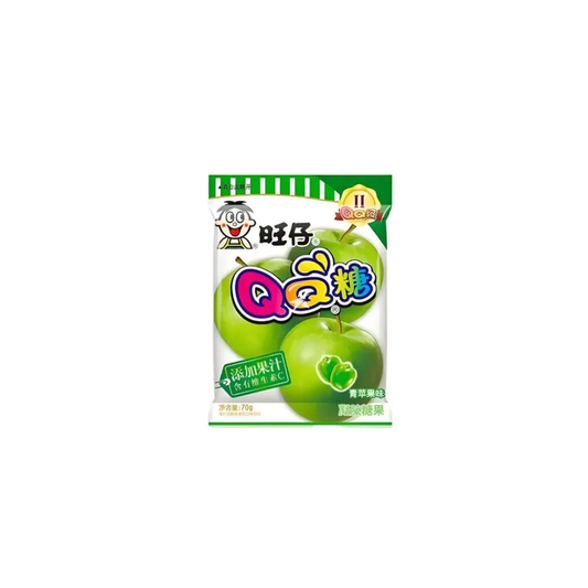 Want Want QQ zöldalmás gumicukor 70g