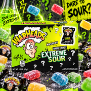 Warheads Mystery Hard Candy – Extrém savanyú meglepetés ízű keménycukorka 42 g