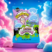 Warheads Sour Clouds Cotton Candy 85g – Savanyú Vattacukor Ízű Gumicukor Felhők