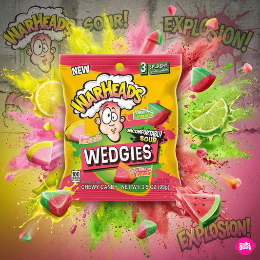 Warheads Savanyú gyümölcsös rágós cukorka 99 g