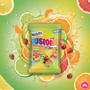 Welch's Juicefuls Fusions Citrus Surge 113 g – Citrusos Gyümölcspürés Gumicukor