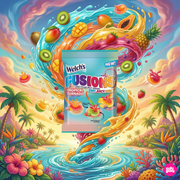 Welch's Juicefuls Fusions Tropical Tornado 113 g – Trópusi Gyümölcspürés Gumicukor