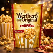 Werther's Original Caramel Popcorn tejszínes karamellbevonatu popcorn 140 g