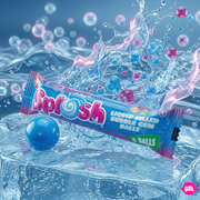 Zed Candy Splosh Bubble Gum Balls 35 g – Gyümölcsös Rágógolyó Mix
