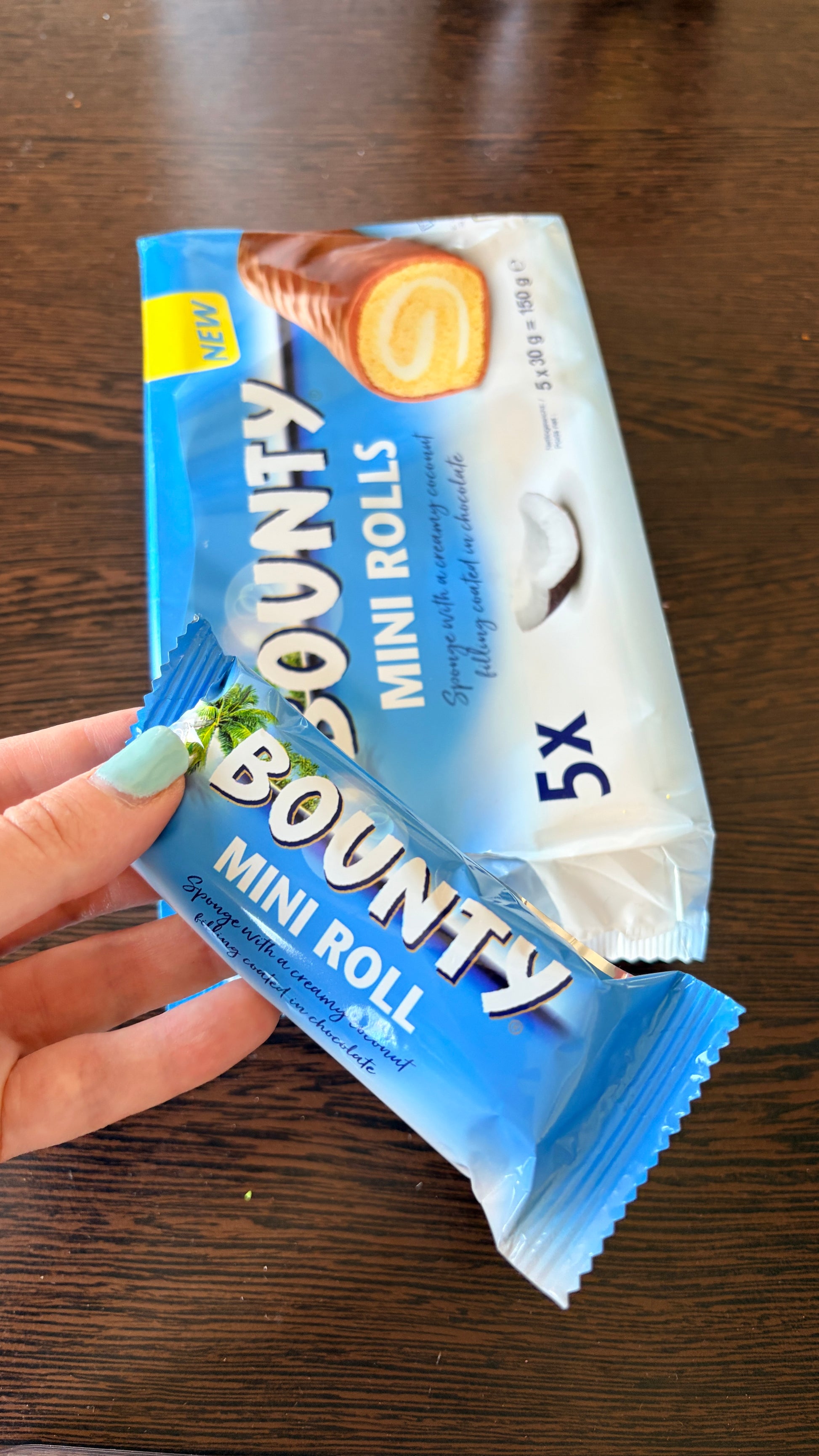 bounty mini rolls