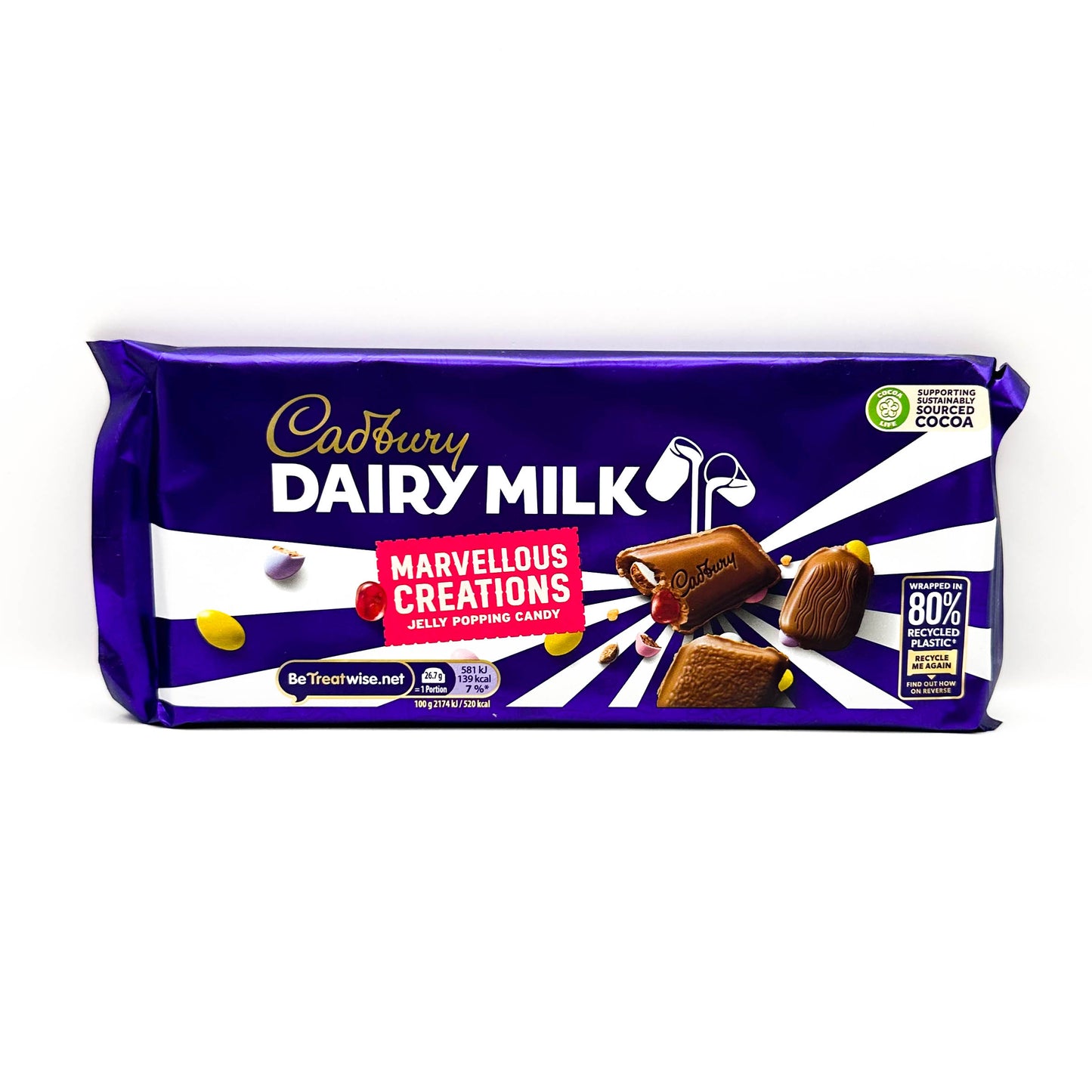 cadbury marvellous creations pattogó cukorkás csokoládé