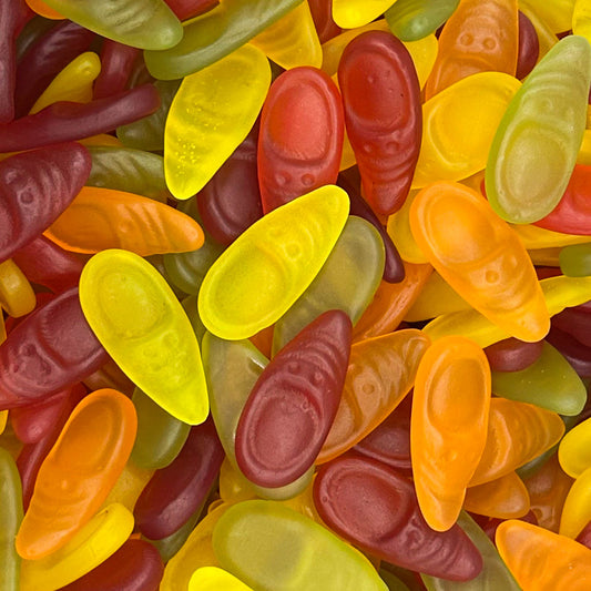 Gyümölcsös Cukorcipők 100g