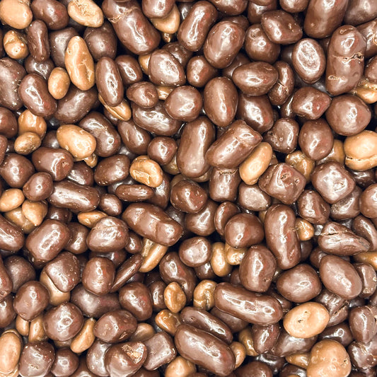 Csokis kávés-mazsolás mogyoróválogatás 100g