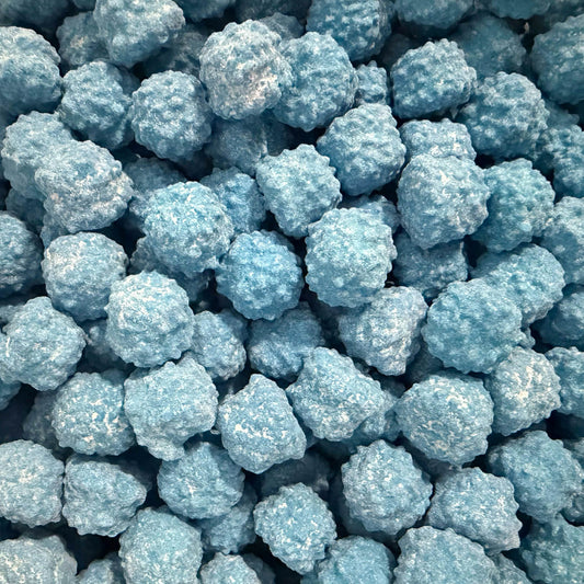 Hitschies Raspberry Sour Meteorites 100 g – Savanyú Málnás Ropogós Golyók