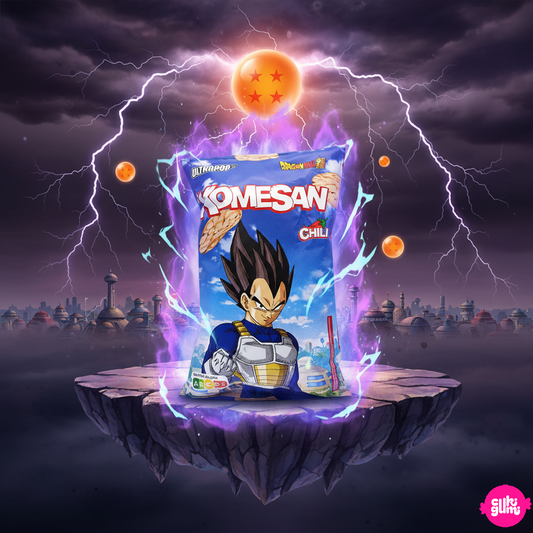 UltraPop Komesan – Chilis Rizschips Vegeta Edition 60g