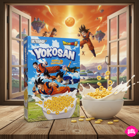 Ultrapop - Yokosan – Dragon Ball Super – Mézes gabonakarikák 350g