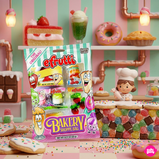 efrutti Gummi Bakery Shoppe Bag 77 g – Gumicukor Péksüti Válogatás