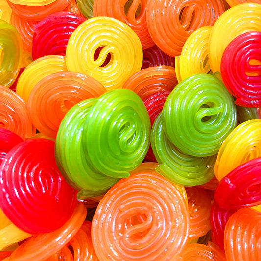 Haribo Rotella Fruit 100 g – Gyümölcsös Gumiszalag Tekercs