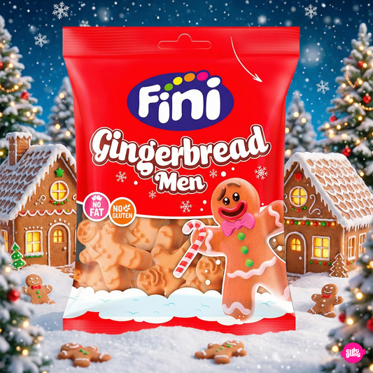 Fini Gingerbread Men – Puha Mézeskalácsfigurás Gumicukor 90g