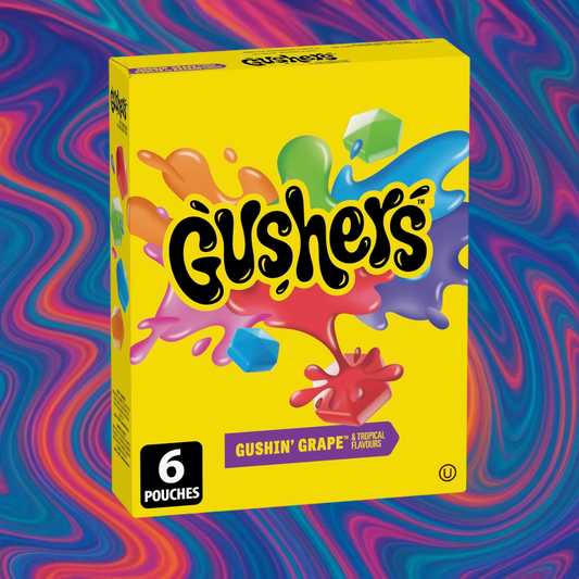 Fruit Gushers – Gushin' Szőlő Zselés Cukrok 138g