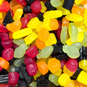 Gyümölcsös és medvecukros gumicukorválogatás 100g