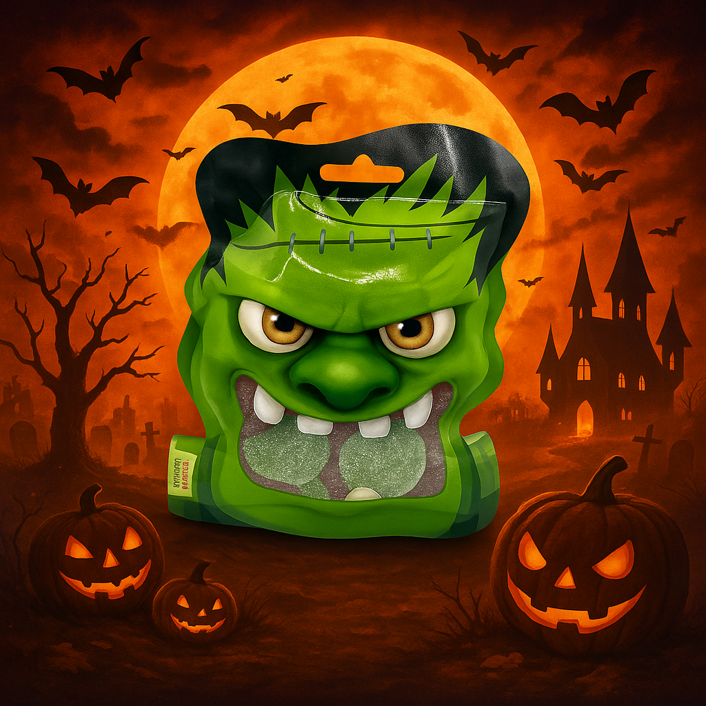 Halloween Frankenstein Gummies 80g