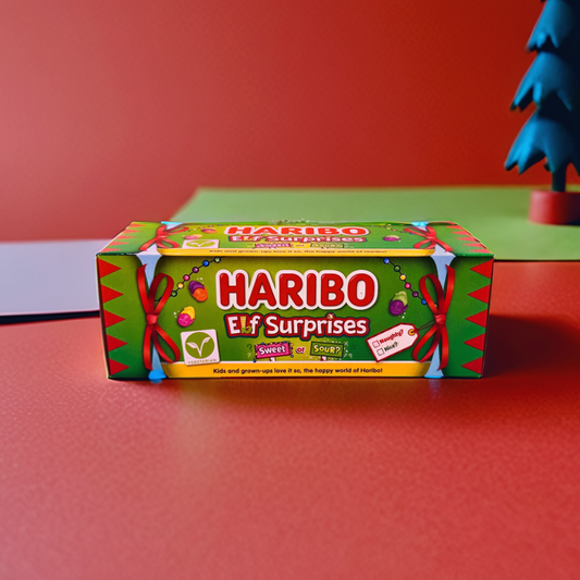 haribo karácsonyi savanyú és édes manó válogatas (elf surprise)