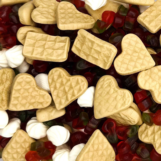 Édes Gofrihab – Gyümölcsös Gumicukor 100g