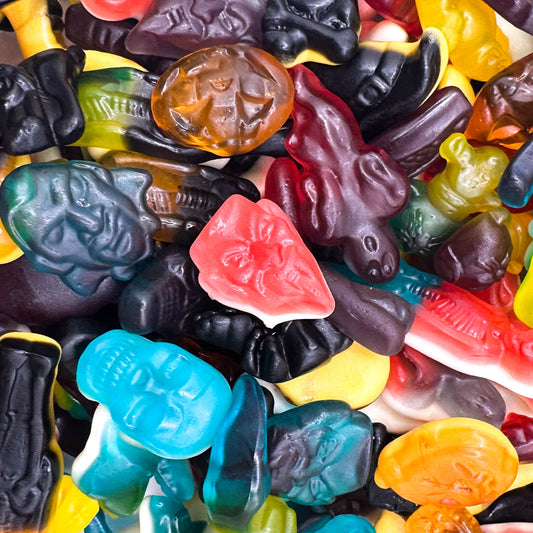 Halloweeni Horror Party Gumicukor Mix 100g
