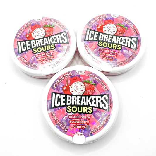 IceBreakers Piros Gyümölcsös Mentolos Cukorka (42g)