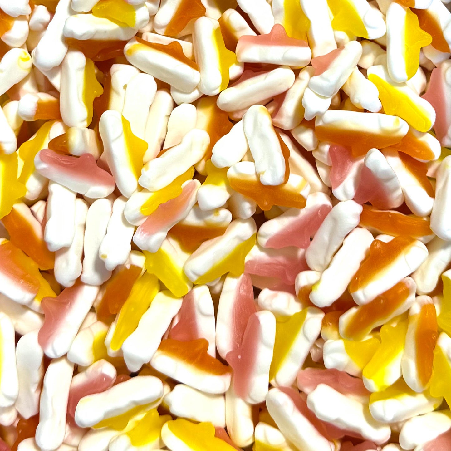 Cukormobilok – Gyümölcsös habautók 100g