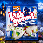 nimm2 Lachgummi Milchgeister gyümölcsízű tejes szellem gumicukor vitaminokkal 225 g – Milk Spirits
