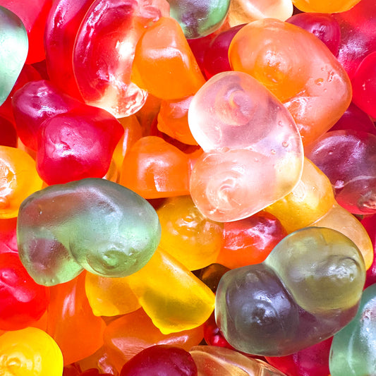 női mellek gumicukor