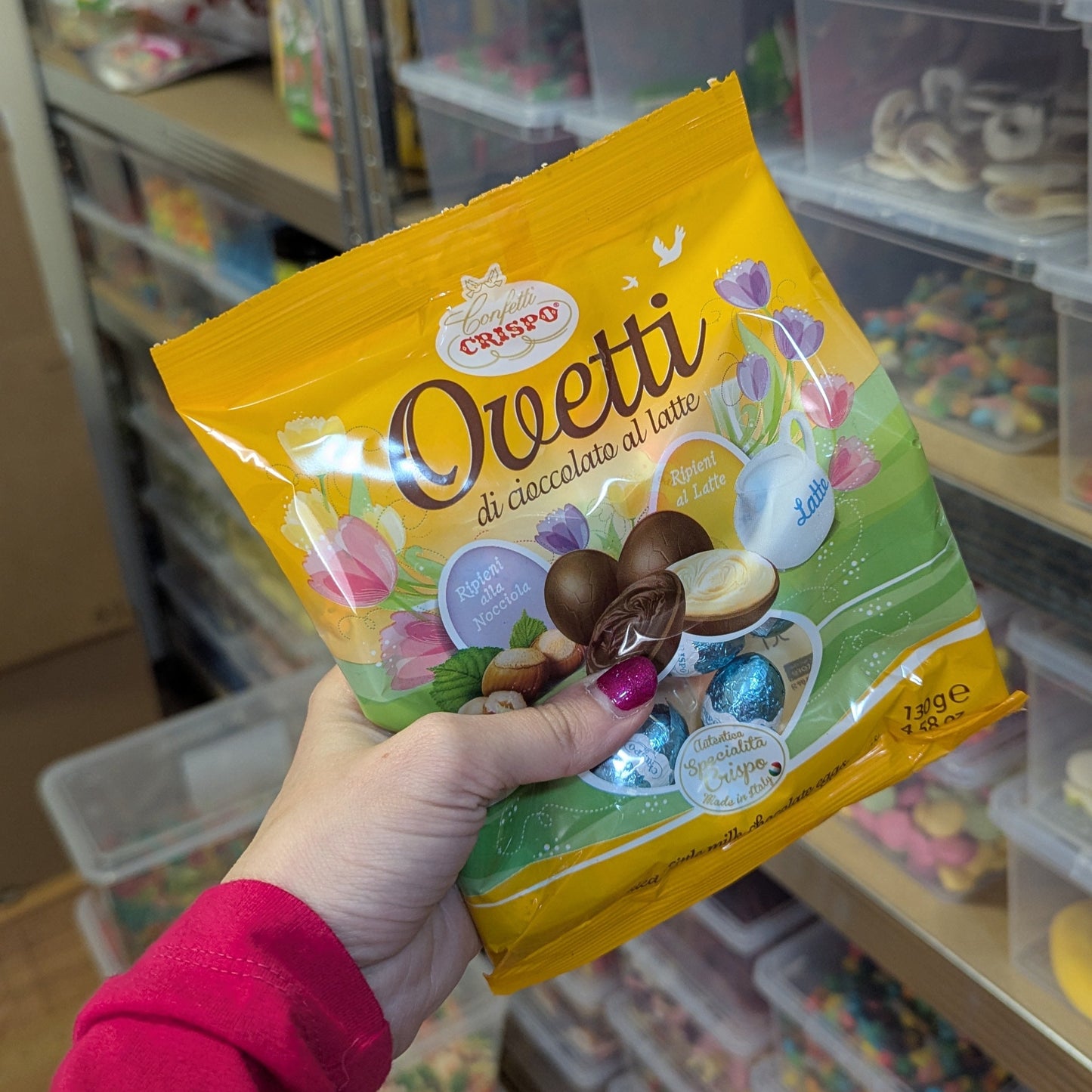 Crispo Húsvéti Csokoládé tojás Válogatás 130g